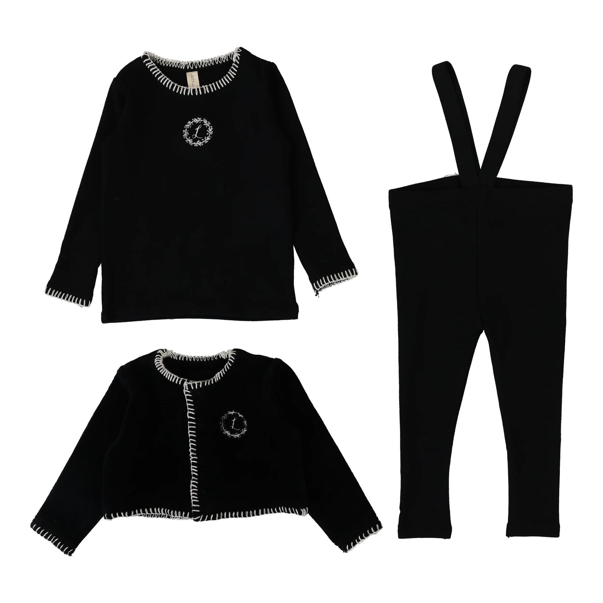 Lil Legs Velour Cardi Lounge Set 12m - Main Image